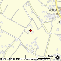 茨城県常総市崎房1190周辺の地図