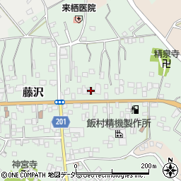 茨城県土浦市藤沢1190周辺の地図