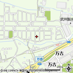 埼玉県熊谷市万吉2502-73周辺の地図