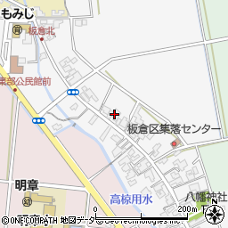 福井県坂井市丸岡町板倉33-2周辺の地図