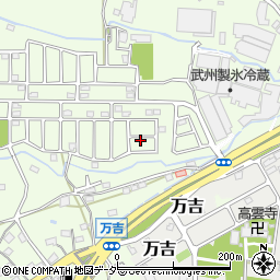 埼玉県熊谷市万吉2502-50周辺の地図