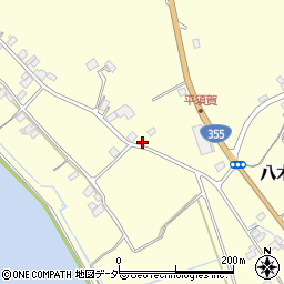 茨城県行方市八木蒔258周辺の地図