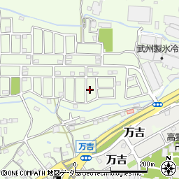 埼玉県熊谷市万吉2502-62周辺の地図