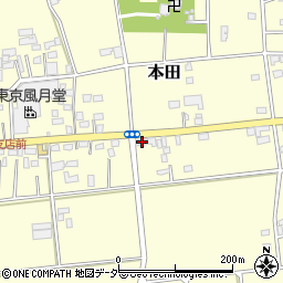 埼玉県深谷市本田4178周辺の地図