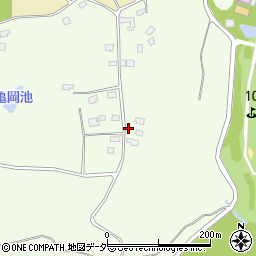 茨城県行方市若海247周辺の地図