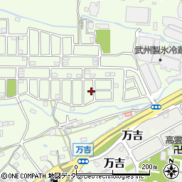 埼玉県熊谷市万吉2502-57周辺の地図