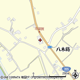 茨城県行方市八木蒔394周辺の地図