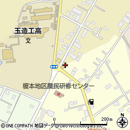 茨城県行方市玉造甲1751周辺の地図