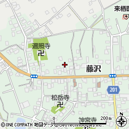 茨城県土浦市藤沢1330周辺の地図