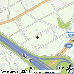 埼玉県深谷市黒田660周辺の地図