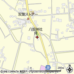 茨城県常総市崎房273周辺の地図