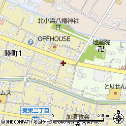 安楽亭 加須店周辺の地図