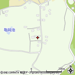 茨城県行方市若海208周辺の地図