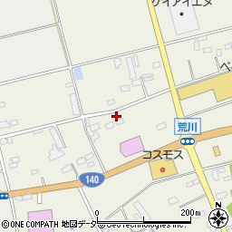 埼玉県深谷市荒川1136周辺の地図