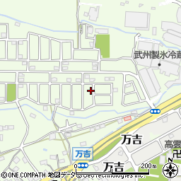 埼玉県熊谷市万吉2502-56周辺の地図