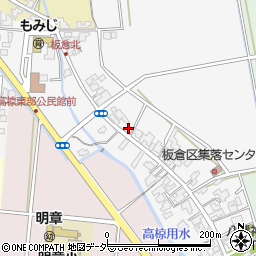 福井県坂井市丸岡町板倉42-16周辺の地図