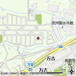 埼玉県熊谷市万吉2502-45周辺の地図