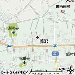 茨城県土浦市藤沢1321周辺の地図