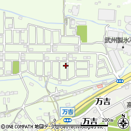 埼玉県熊谷市万吉2502-66周辺の地図