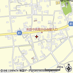 埼玉県深谷市本田4070周辺の地図