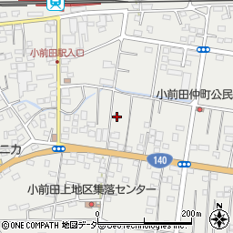 埼玉県深谷市小前田1352周辺の地図