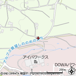 長野県塩尻市片丘9873-2周辺の地図