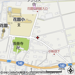 埼玉県深谷市小前田1255周辺の地図