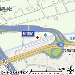 埼玉県加須市北篠崎78周辺の地図