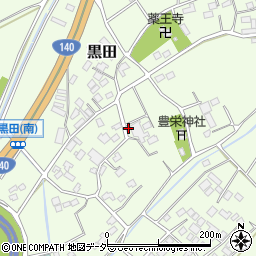 埼玉県深谷市黒田1495周辺の地図