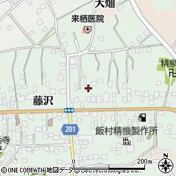 茨城県土浦市藤沢1186周辺の地図