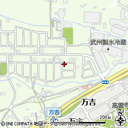 埼玉県熊谷市万吉2502-43周辺の地図
