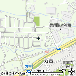 埼玉県熊谷市万吉2502-41周辺の地図