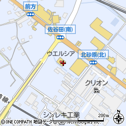 パスコベルク佐谷田店周辺の地図