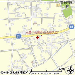 埼玉県深谷市本田4066周辺の地図