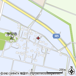 埼玉県熊谷市御正新田189周辺の地図