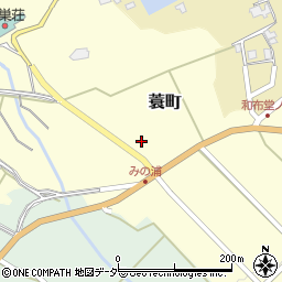 福井県福井市蓑町13周辺の地図