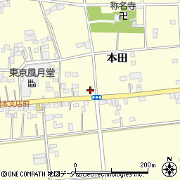 埼玉県深谷市本田384周辺の地図