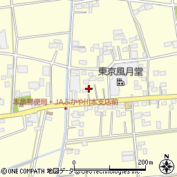 埼玉県深谷市本田366周辺の地図