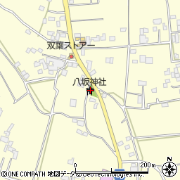 茨城県常総市崎房272周辺の地図