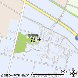 埼玉県熊谷市御正新田232-2周辺の地図