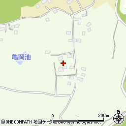 茨城県行方市若海199周辺の地図