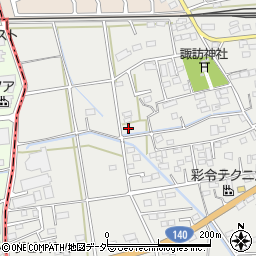埼玉県深谷市小前田23周辺の地図