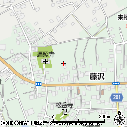 茨城県土浦市藤沢1332周辺の地図