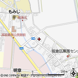 福井県坂井市丸岡町板倉42-18周辺の地図