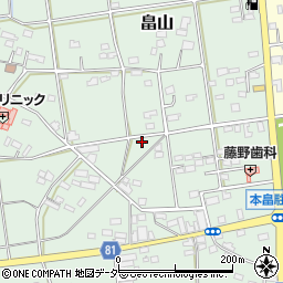 埼玉県深谷市畠山1680周辺の地図