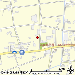 埼玉県深谷市本田272-2周辺の地図