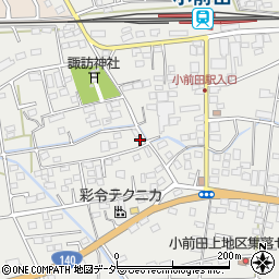 埼玉県深谷市小前田190周辺の地図