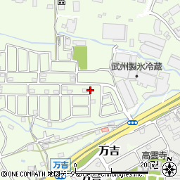 埼玉県熊谷市万吉2502-106周辺の地図