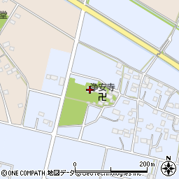 浄安寺周辺の地図