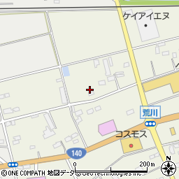 埼玉県深谷市荒川1124周辺の地図